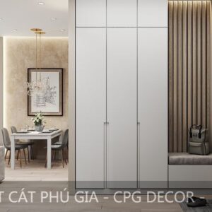 Tủ áo gỗ công nghiệp - TA05