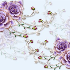 Tranh dán tường hoa 3D HHN-001