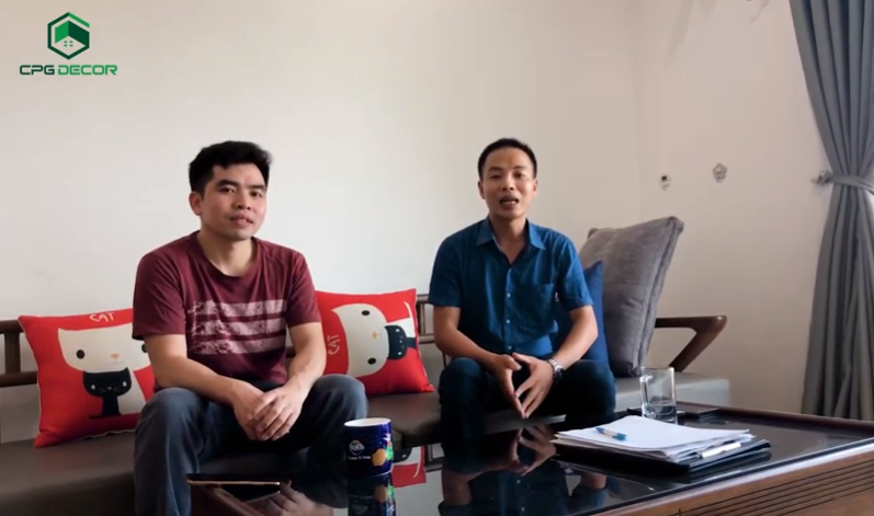 Anh Tài tìm đến với CPG Decor do bạn bè giới thiệu