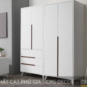 Tủ áo gỗ công nghiệp - TA14