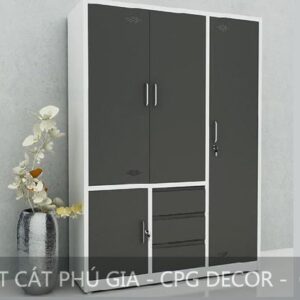 Tủ áo gỗ công nghiệp - TA06