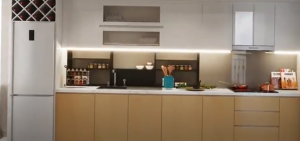 Thiết kế phòng bếp tiện nghi, tối ưu công năng sử dụng