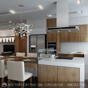 Nội thất phòng bếp đẹp PB40