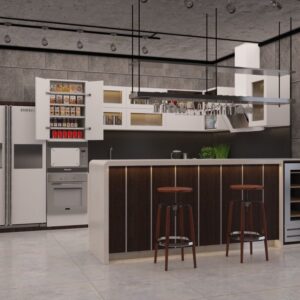 Nội thất phòng bếp đẹp PB08