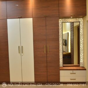 Tủ áo gỗ công nghiệp - TA09