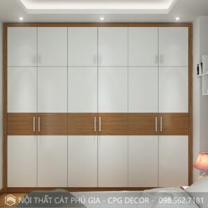 Tủ áo gỗ công nghiệp - TA16