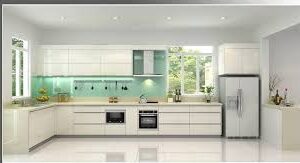 Tủ Bếp Gỗ Công Nghiệp Hiện Đại Melamine - TB10