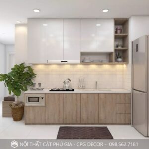 Tủ bếp nhựa Picomat - TBP01