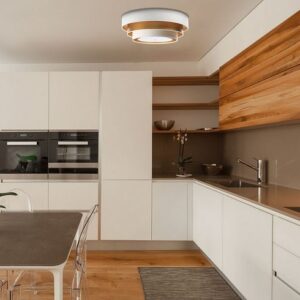 Tủ Bếp Gỗ Công Nghiệp Acrylic Bóng Gương- TB36