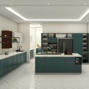 Tủ Bếp Gỗ Công Nghiệp Hiện Đại Laminate – LM03